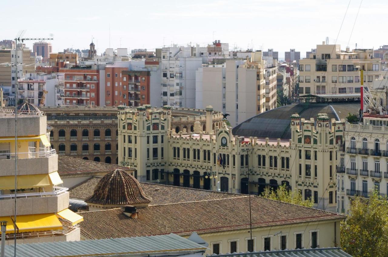 Ferienwohnung Vivaldi Penthouse Ayuntamiento Valencia Exterior foto